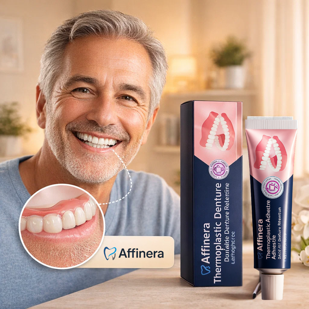 Affinera™ gum-coloured thermoplastic denture material