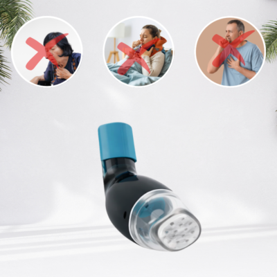 Respirae™ OPEP breathing device for mucus clearance