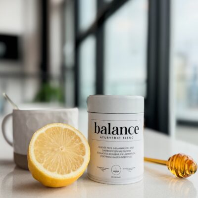 Sense Naturals Balance tea with ten vital ingredients