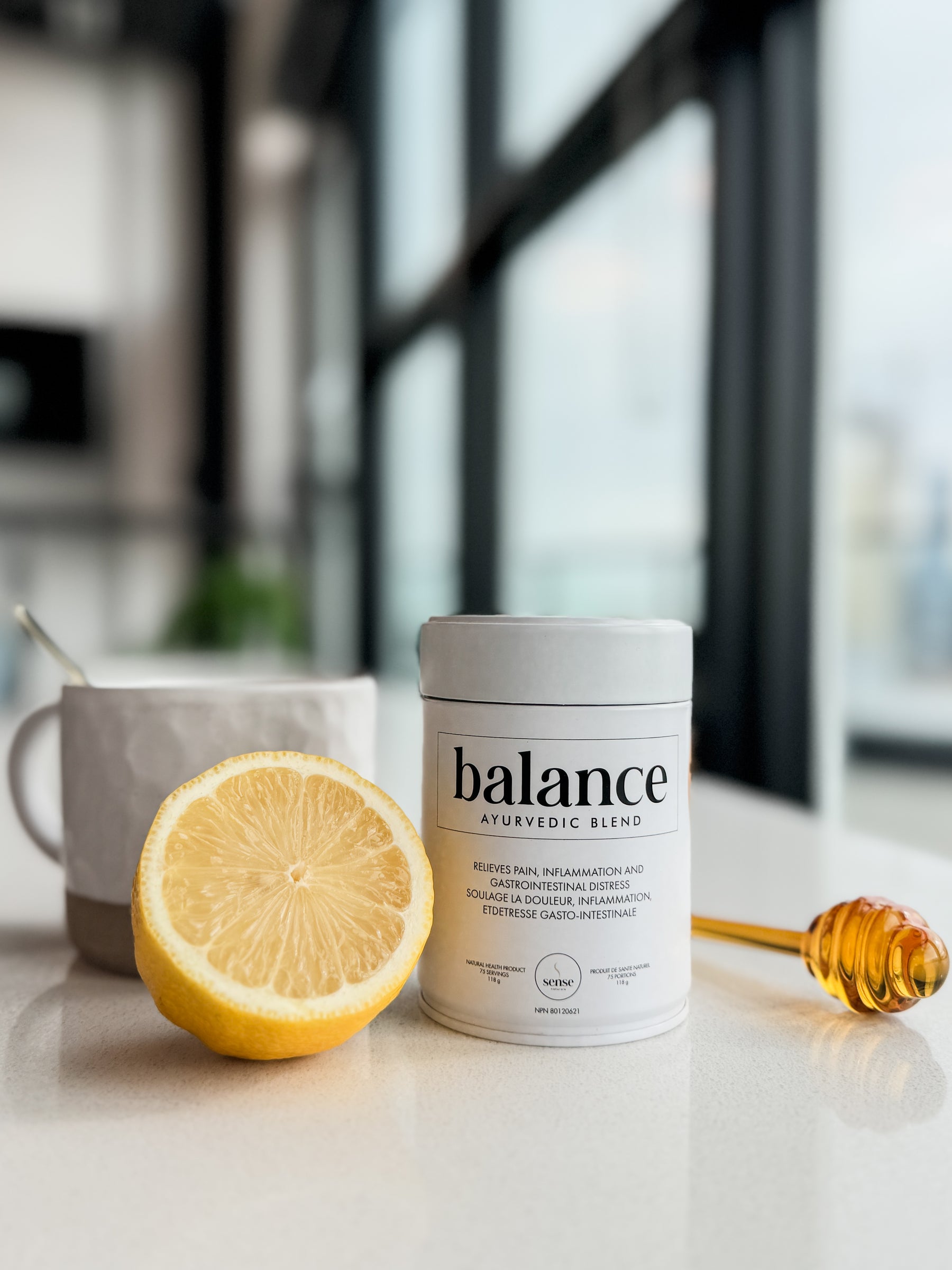 Sense Naturals Balance tea with ten vital ingredients